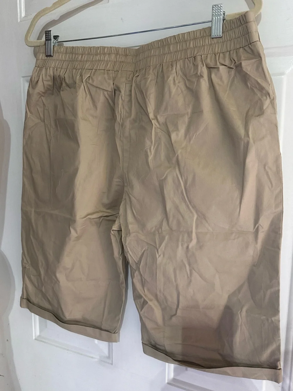 Men's Casual Drawstring Shorts in Khaki